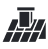 Reliable roofing contractor icon