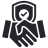 Trusted roofing contractor icon
